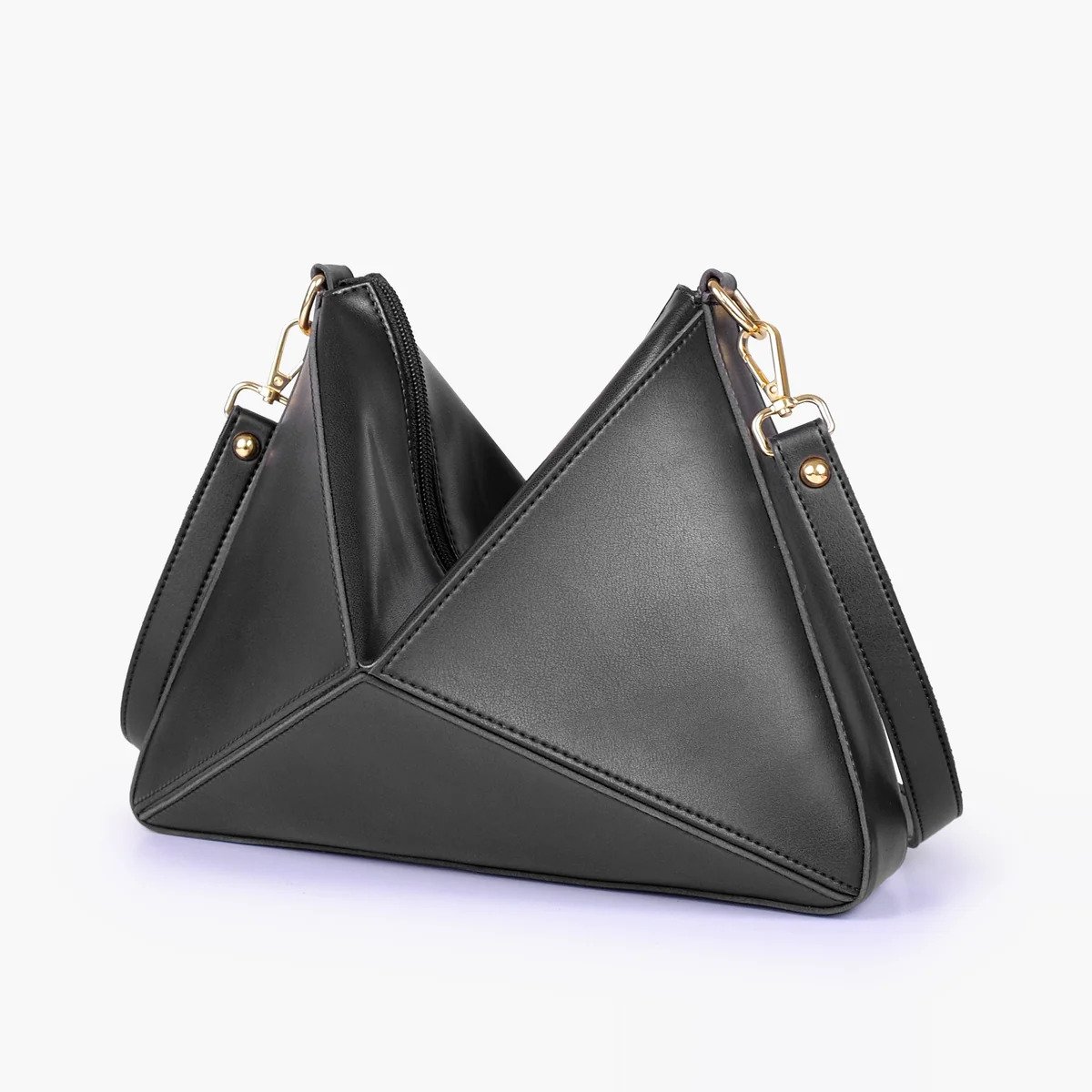 Hala's Black Triangle flex Bag - Image 2