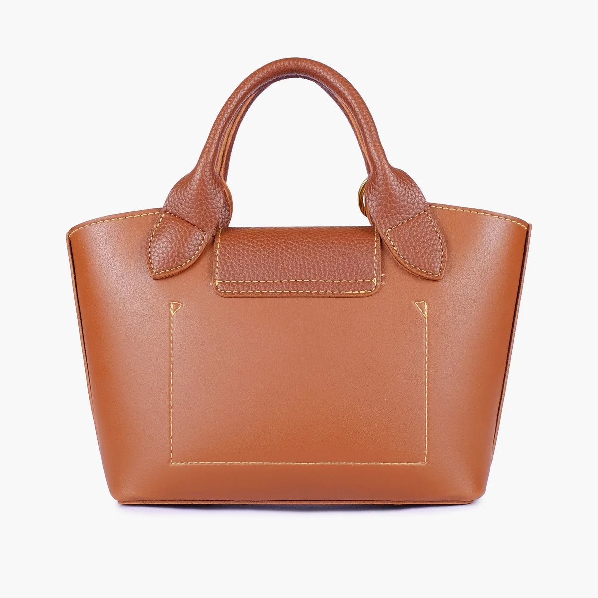 Hala's Horse Brown Mini Top-Handle Tote Bag - Image 6
